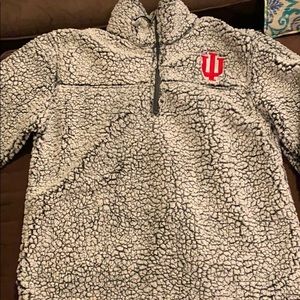 Indiana University Fuzzy 1/4 Zip